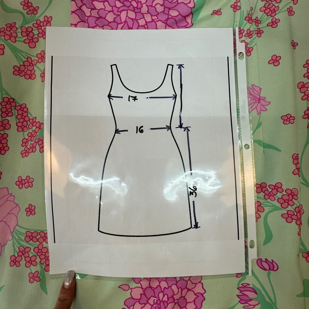 Lilly Pulitzer Floral V Neck Sleeveless Dress Size‎ 8 Green Pink NWT - Picture 4 of 9